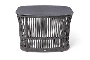 Лаунж-зона 4SIS Лугано 5-местная, каркас темно-серый, роуп темно-серый для дачи Лаунж-зона 4SIS Лугано 5-местная, каркас темно-серый, роуп темно-серый, садовая мебель