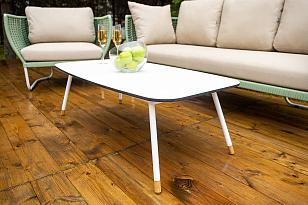 Лаунж-зона 4SIS Фиджи 5-местная, каркас светло-серый, роуп зеленый для дачи Лаунж-зона 4SIS Фиджи 5-местная, каркас светло-серый, роуп зеленый, садовая мебель