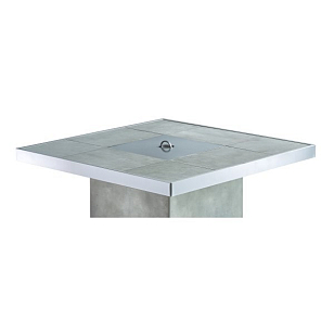 Столешница для стола-камина Comfort M Grey для сада и загородного дома Столешница для стола-камина Comfort M Grey, уличное оборудование