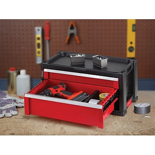 Ящик для инструментов Keter 2 Drawer Tool Chest System для дачи Ящик для инструментов Keter 2 Drawer Tool Chest System, садовая мебель