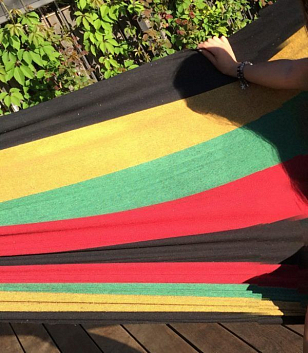 Гамак одноместный Lite Reggae для отдыха за городом Гамак одноместный Lite Reggae для хобби и пикника