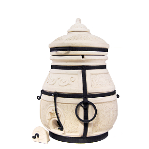 Тандыр Amfora Tandoors Скиф с откидной крышкой для приготовления пищи Тандыр Amfora Tandoors Скиф с откидной крышкой для сада