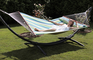 Гамак двухместный Lite Malibu + каркас Lite Malibu Set для отдыха за городом Гамак двухместный Lite Malibu + каркас Lite Malibu Set для хобби и пикника