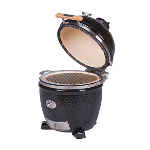 керамический гриль monolith junior black 2.0 для приготовления пищи Керамический гриль Monolith Junior Black 2.0