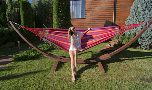 Гамак двухместный Lite Flamenco для отдыха за городом Гамак двухместный Lite Flamenco для хобби и пикника