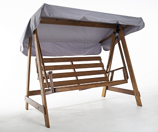 Качели Semka Floresta gray лиственница для дачи Качели Semka Floresta gray лиственница, садовая мебель