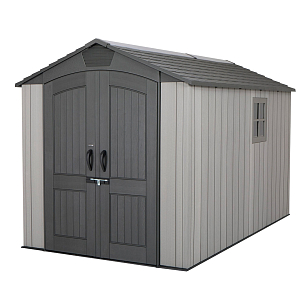 Пластиковый сарай Lifetime WoodLook 7 х 12 для сада и загородного дома Пластиковый сарай Lifetime WoodLook 7 х 12, уличное оборудование