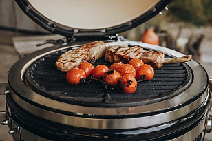 керамический гриль monolith icon black для приготовления пищи Керамический гриль Monolith ICON Black