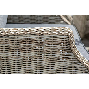 Обеденная группа 4SIS Неаполь, цвет бежевый для дачи Обеденная группа 4SIS Неаполь, цвет бежевый, садовая мебель