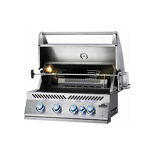 Встраиваемый газовый гриль Napoleon BIG-32 для приготовления пищи Встраиваемый газовый гриль Napoleon BIG-32 для сада