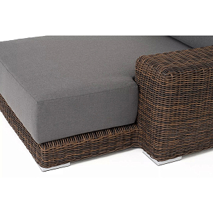 Кушетка 4SIS Капри, цвет коричневый для дачи Кушетка 4SIS Капри, цвет коричневый, садовая мебель