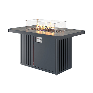 Стол-камин Kaminex Мерапи Черный для сада и загородного дома Стол-камин Kaminex Мерапи Черный, уличное оборудование