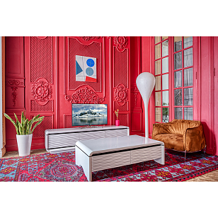 Тв-тумба Paoli 3D-Modo Цвет: белый для дачи Тв-тумба Paoli 3D-Modo Цвет: белый, товары для загородного дома