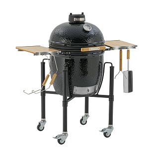 керамический гриль monolith classic one.55, черный для приготовления пищи Керамический гриль Monolith Classic ONE.55, черный