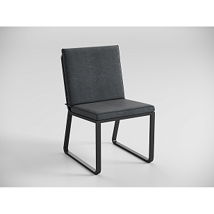 Обеденная зона Gardenini Premium Voglie 220 Карбон / Темно-серый со стульями Voglie для дачи Обеденная зона Gardenini Premium Voglie 220 Карбон / Темно-серый со стульями Voglie, садовая мебель