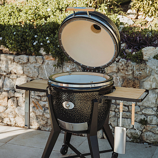 керамический гриль monolith classic two.55 set, черный для приготовления пищи Керамический гриль Monolith Classic TWO.55 Set, черный