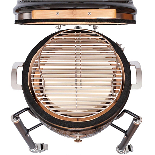 керамический гриль monolith junior black 2.0 для приготовления пищи Керамический гриль Monolith Junior Black 2.0