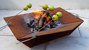 Чаша для костра NOX HEXAGON II для сада и загородного дома Чаша для костра NOX HEXAGON II, уличное оборудование