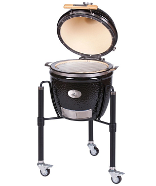 керамический гриль monolith junior black 2.0 на ножках для приготовления пищи Керамический гриль Monolith Junior Black 2.0 на ножках