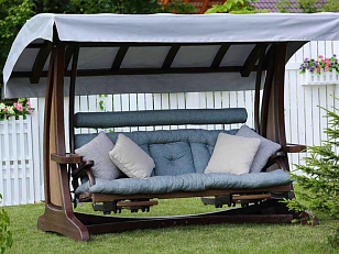 Качели садовые Валенсия III Премиум для дачи Качели садовые Валенсия III Премиум, садовая мебель