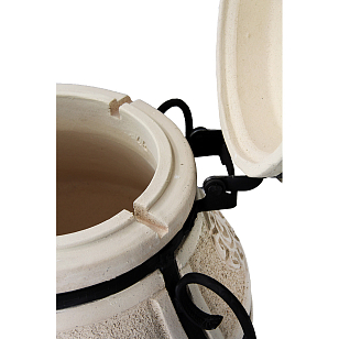 Тандыр Amfora Tandoors Аладдин Mini с откидной крышкой для приготовления пищи Тандыр Amfora Tandoors Аладдин Mini с откидной крышкой для сада