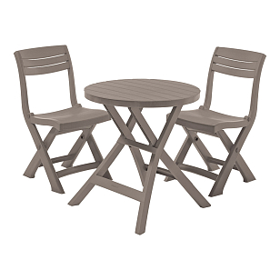 Лаунж зона Keter Jazz set капучино для дачи Лаунж зона Keter Jazz set капучино, садовая мебель