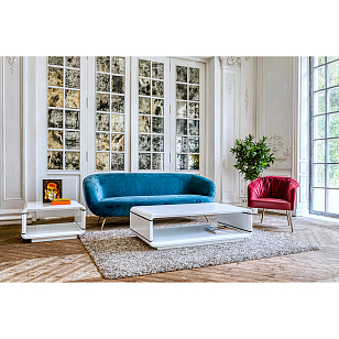 Столик-тумба журнальный Paoli Opus Цвет: белый для дачи Столик-тумба журнальный Paoli Opus Цвет: белый, товары для загородного дома