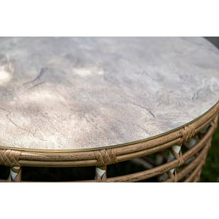 Лаунж-зона 4SIS Валенсия, цвет соломенный для дачи Лаунж-зона 4SIS Валенсия, цвет соломенный, садовая мебель