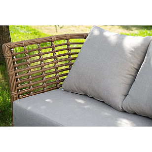 Лаунж-зона 4SIS Валенсия, цвет соломенный для дачи Лаунж-зона 4SIS Валенсия, цвет соломенный, садовая мебель