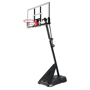 Баскетбольная стойка Spalding 54" Hercules мобильная акрил для отдыха за городом Баскетбольная стойка Spalding 54" Hercules мобильная акрил для хобби и пикника