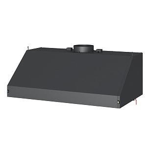 Зонт вытяжной колпакового типа S1 с подсветкой Черный для приготовления пищи Зонт вытяжной колпакового типа S1 с подсветкой Черный для сада