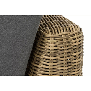 Модуль диванный угловой 4SIS Капри, цвет соломенный для дачи Модуль диванный угловой 4SIS Капри, цвет соломенный, садовая мебель