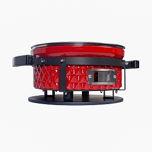 Настольный керамический гриль Diamond Egg Tabletop Grill Цвет: красный для приготовления пищи Настольный керамический гриль Diamond Egg Tabletop Grill Цвет: красный для сада