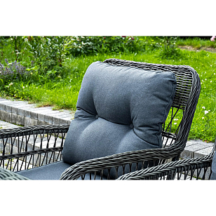 Обеденная группа 4SIS Цесена Цвет: графит для дачи Обеденная группа 4SIS Цесена Цвет: графит, садовая мебель