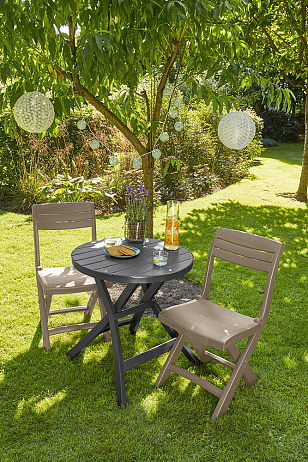 Лаунж зона Keter Jazz set капучино для дачи Лаунж зона Keter Jazz set капучино, садовая мебель