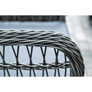 Обеденная группа 4SIS Цесена Цвет: графит для дачи Обеденная группа 4SIS Цесена Цвет: графит, садовая мебель