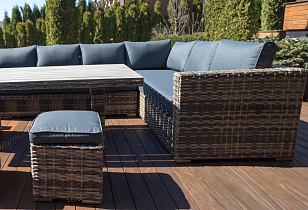 Комплект мебели из искусственного ротанга Lite Sanremo для дачи Комплект мебели из искусственного ротанга Lite Sanremo, садовая мебель