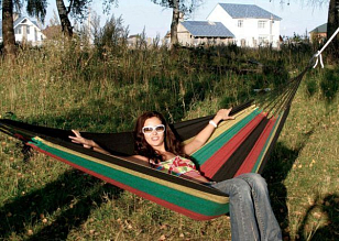 Гамак одноместный Lite Reggae для отдыха за городом Гамак одноместный Lite Reggae для хобби и пикника