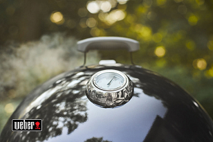 Угольный гриль - коптильня Weber Smokey Mountain Cooker, 57 см, черный для приготовления пищи Угольный гриль - коптильня Weber Smokey Mountain Cooker, 57 см, черный для сада
