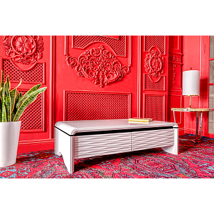 Столик-тумба журнальный Paoli 3D-Modo Цвет: белый для дачи Столик-тумба журнальный Paoli 3D-Modo Цвет: белый, товары для загородного дома