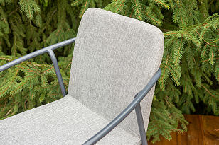 Кофейный комплект Марокко, цвет темно-серый для дачи Кофейный комплект Марокко, цвет темно-серый, садовая мебель