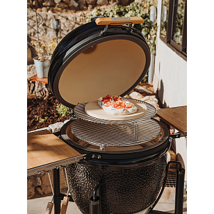 керамический гриль monolith classic one.66, черный для приготовления пищи Керамический гриль Monolith Classic ONE.66, черный