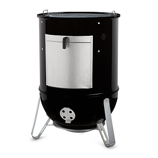 Угольный гриль - коптильня Weber Smokey Mountain Cooker, 57 см, черный для приготовления пищи Угольный гриль - коптильня Weber Smokey Mountain Cooker, 57 см, черный для сада