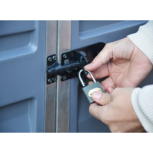 Сарай из поликарбоната Palram Skylight 6x12 Dark Grey для сада и загородного дома Сарай из поликарбоната Palram Skylight 6x12 Dark Grey, уличное оборудование