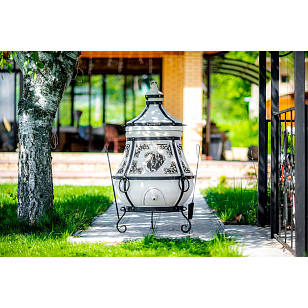 Тандыр ТехноКерамика Степной для приготовления пищи Тандыр ТехноКерамика Степной для сада