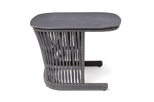 Лаунж-зона 4SIS Лугано 5-местная, каркас темно-серый, роуп темно-серый для дачи Лаунж-зона 4SIS Лугано 5-местная, каркас темно-серый, роуп темно-серый, садовая мебель