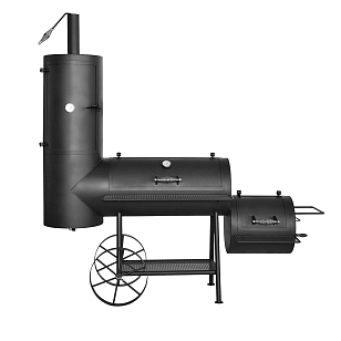 Дровяной гриль-коптильня Hunter Smoker, Pro для приготовления пищи Дровяной гриль-коптильня Hunter Smoker, Pro для сада