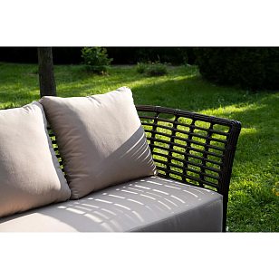 Лаунж-зона 4SIS Валенсия, цвет бронзовый для дачи Лаунж-зона 4SIS Валенсия, цвет бронзовый, садовая мебель