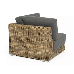 Кушетка 4SIS Капри, цвет соломенный для дачи Кушетка 4SIS Капри, цвет соломенный, садовая мебель