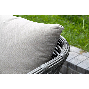 Диван 4SIS Валенсия 3-местный Цвет: серый для дачи Диван 4SIS Валенсия 3-местный Цвет: серый, садовая мебель